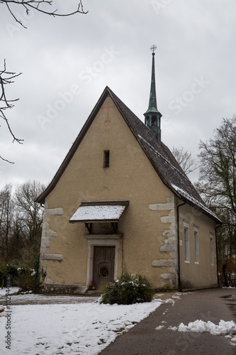 Kapelle am Pilgerweg durch die Verenaschlucht photo