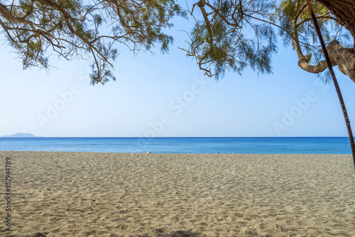 Fototapeta Naklejka Na Ścianę i Meble -  Preveli beach in Crete