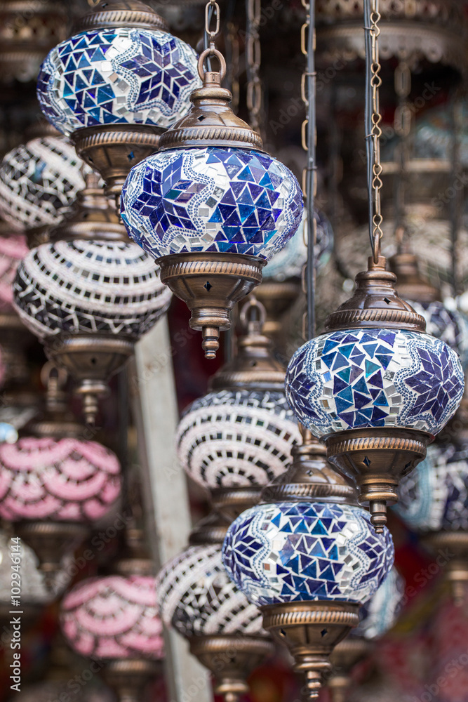 moroccan traditional lamps
