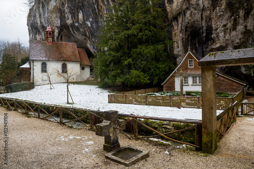 Kapelle am Pilgerweg durch die Verenaschlucht photo