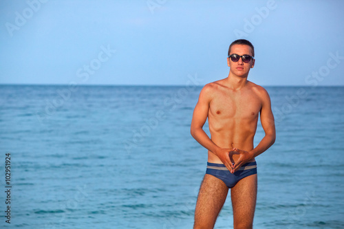  Teenager on the beach