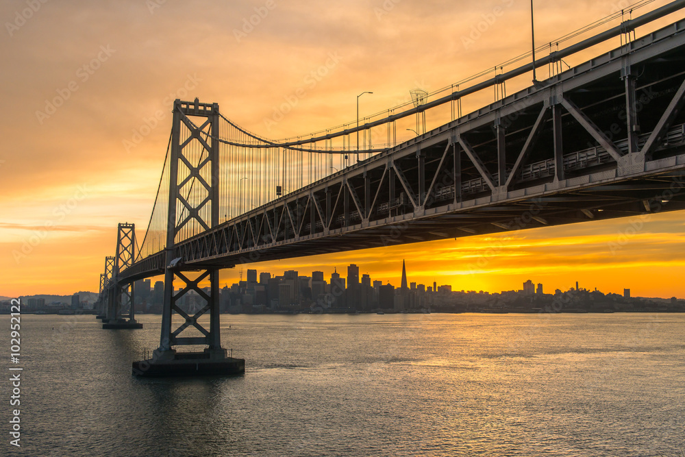 Fototapeta premium Bay Bridge San Francisco