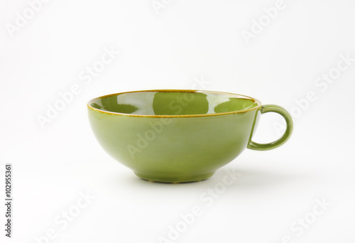 green soup bowl