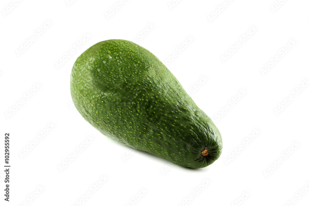 Avocado isolated on a white background Avocado isolated on a white background