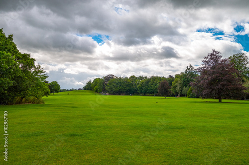 Ireland, Kilkenny, the Castle's garden