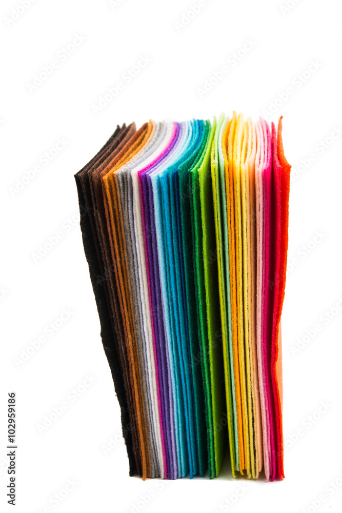 Multicolor wool felt Multicolor wool felt