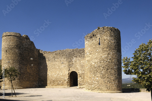 Photography Castle of Venasque in Provence, France