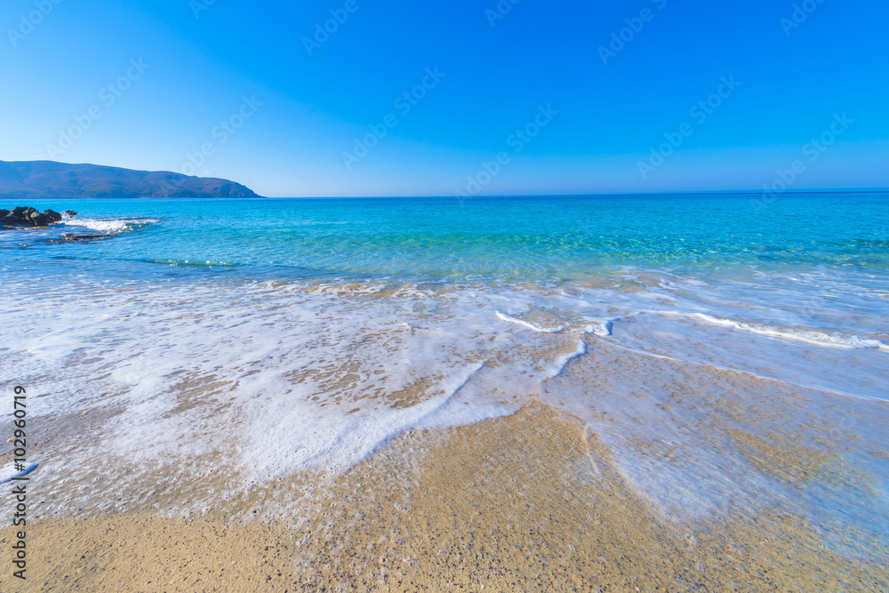 Obraz premium Turquoise sea water at Kedrodasos beach, Crete