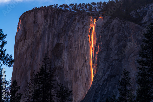 Yosemite Firefall photo