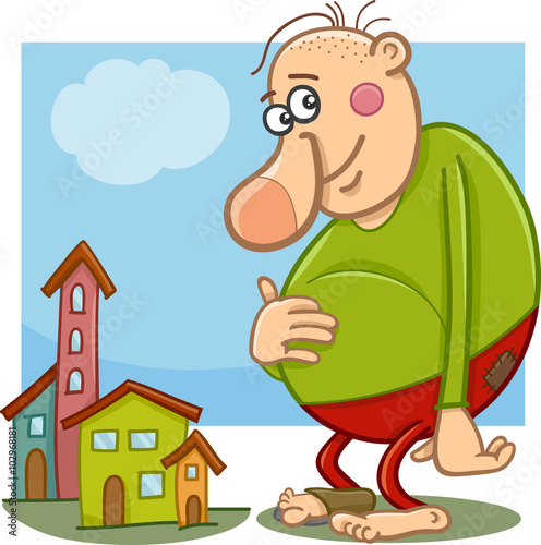 giant fantasy character cartoon