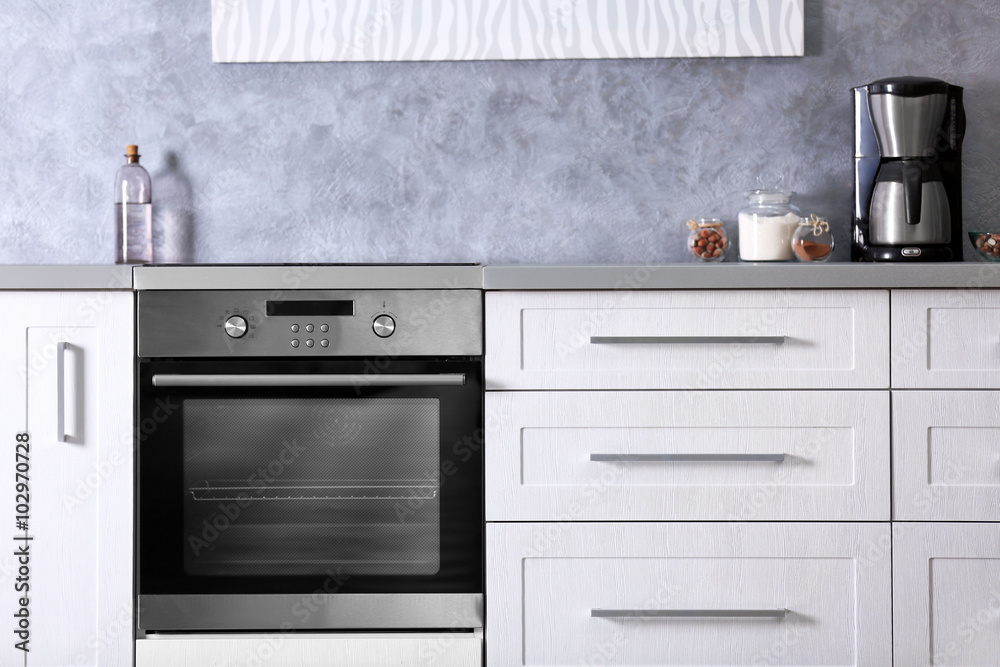 Fototapeta premium Modern kitchen interior