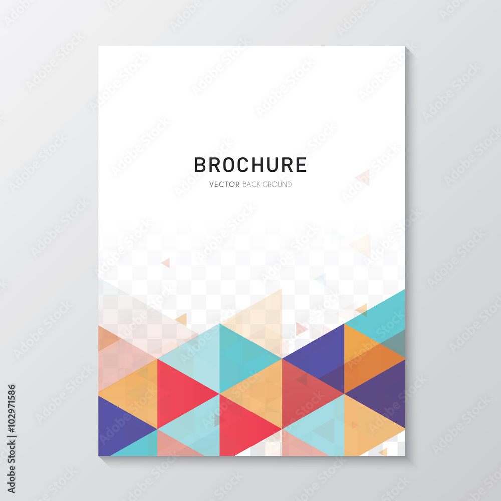 Fototapeta premium abstract brochure design