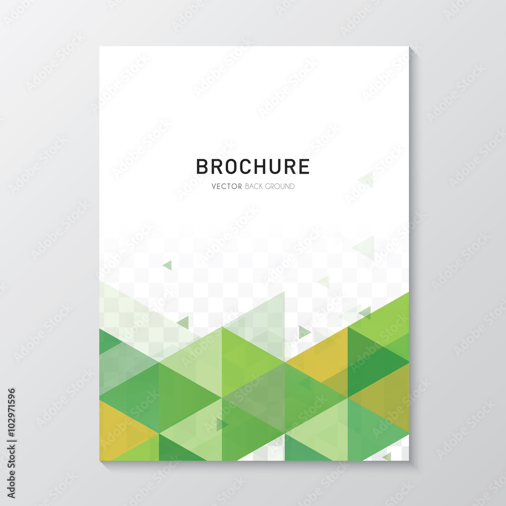 abstract brochure design
