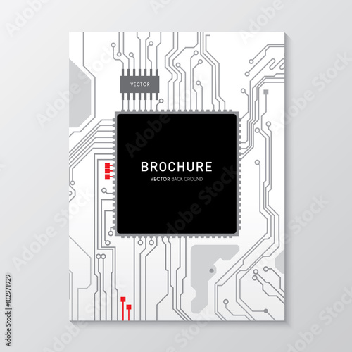 abstract brochure design