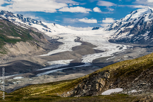 Upper part of Canwell Glacier