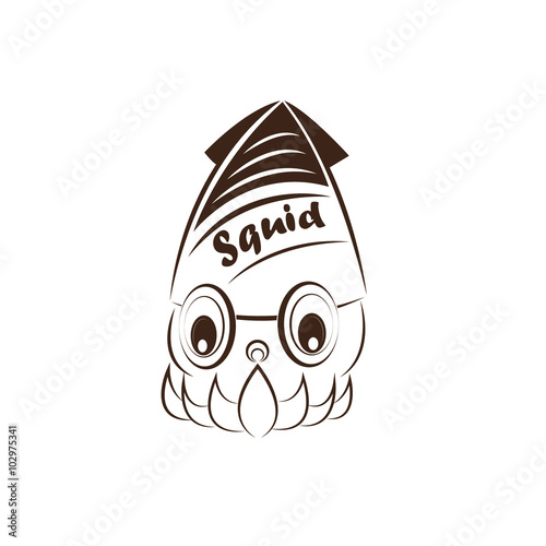 icon squid