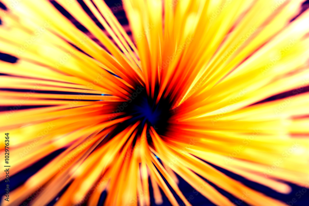 abstract yellow background of explosion star moving in black hole. abstract yellow background of explosion star moving in black hole.