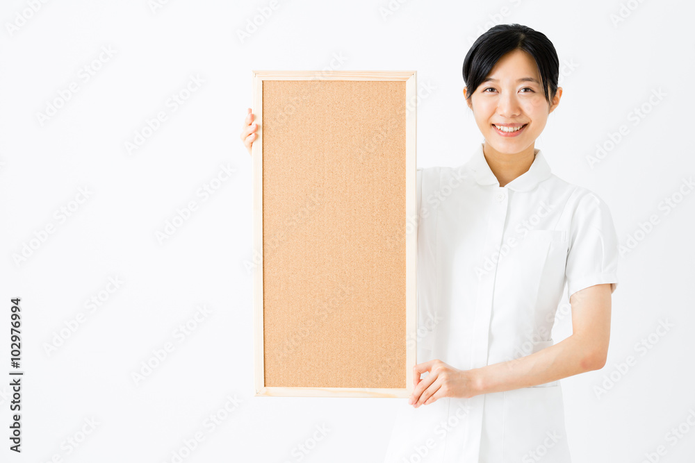 portrait of asian nurse isolated on white background portrait of asian nurse isolated on white background