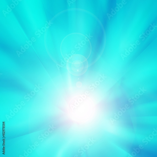 blue light abstract background