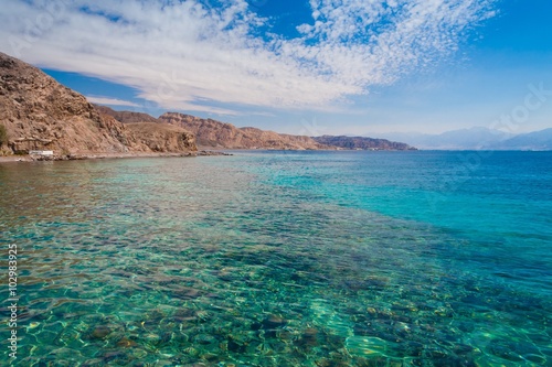 Canvas-taulu red sea day