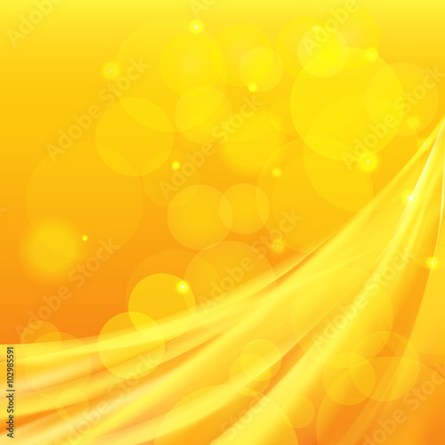 Orange abstract background with rays
