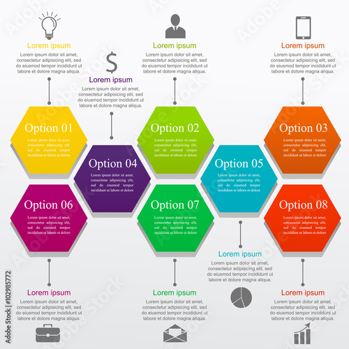 Infographic business template