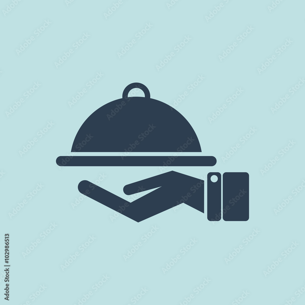 Icon of Food Service. EPS-10. Icon of Food Service. EPS-10.