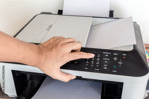 Fotografie Laser copier and fax