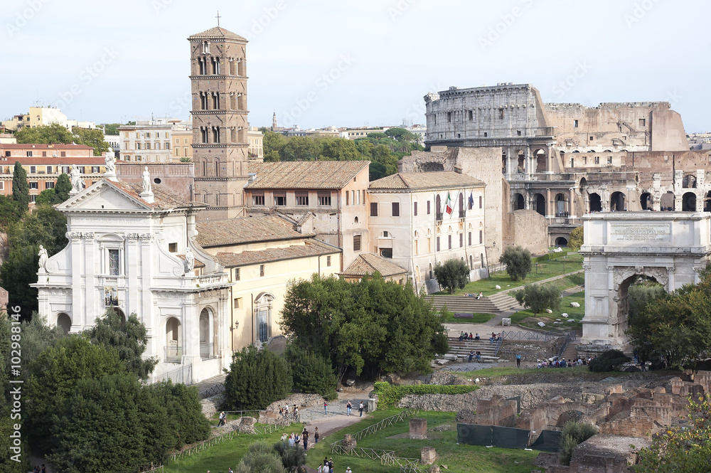 Roman Coliseum, Italy