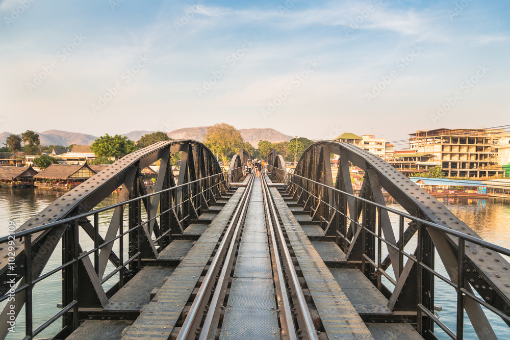 Naklejka premium River Kwai bridge