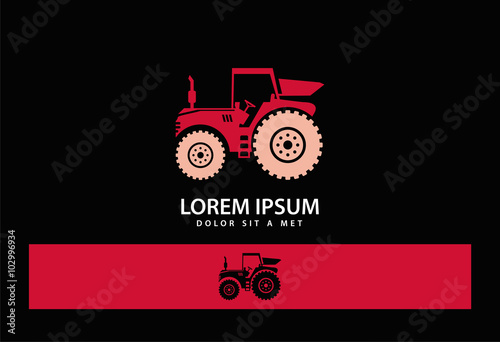 Tractor Logo Vector