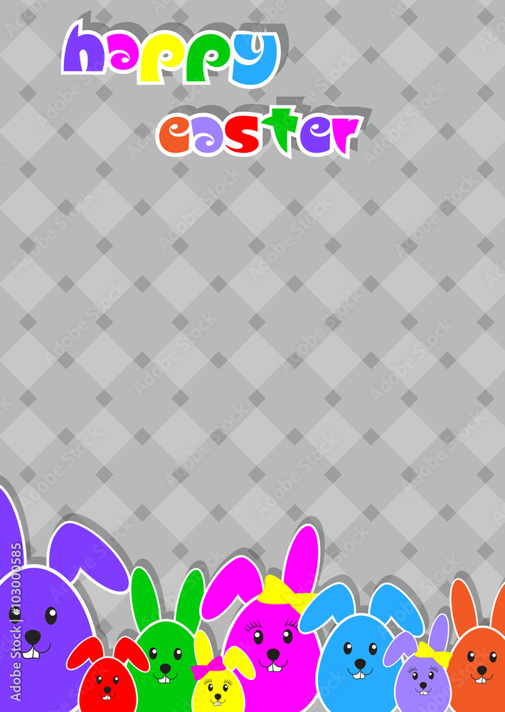 Hasenfamilie - Happy Easter Hasenfamilie - Happy Easter