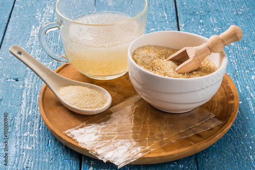 Different types of gelatin