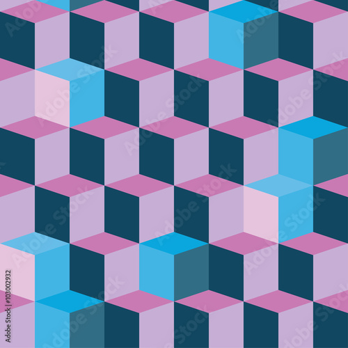 Seamless decorative vector background with abstract geometric pattern. Print. Repeating background. Cloth design, wallpaper.