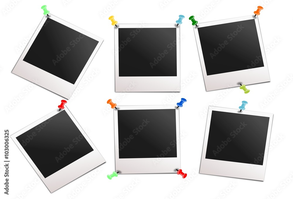 Polaroid creative vector art. Polaroid creative vector art.