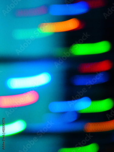 abstract blurry background with neon colorful lights