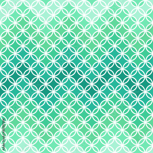 Abstract green pattern with zig-zag in vector