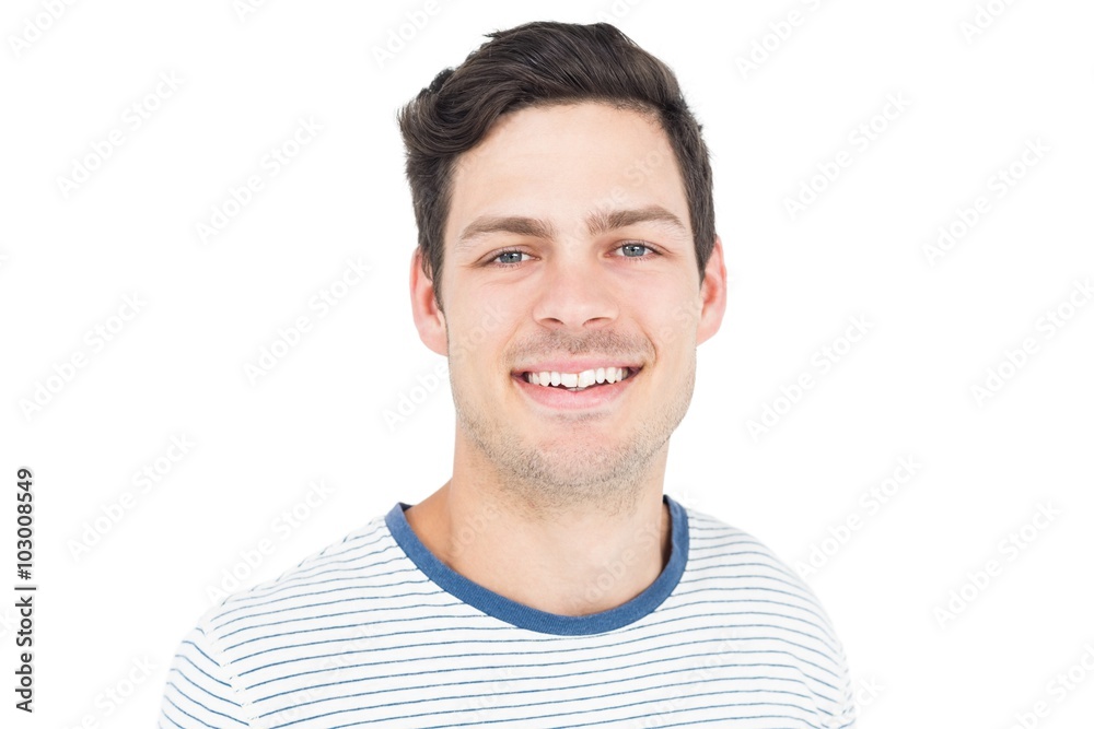 Fototapeta premium Portrait of smiling man