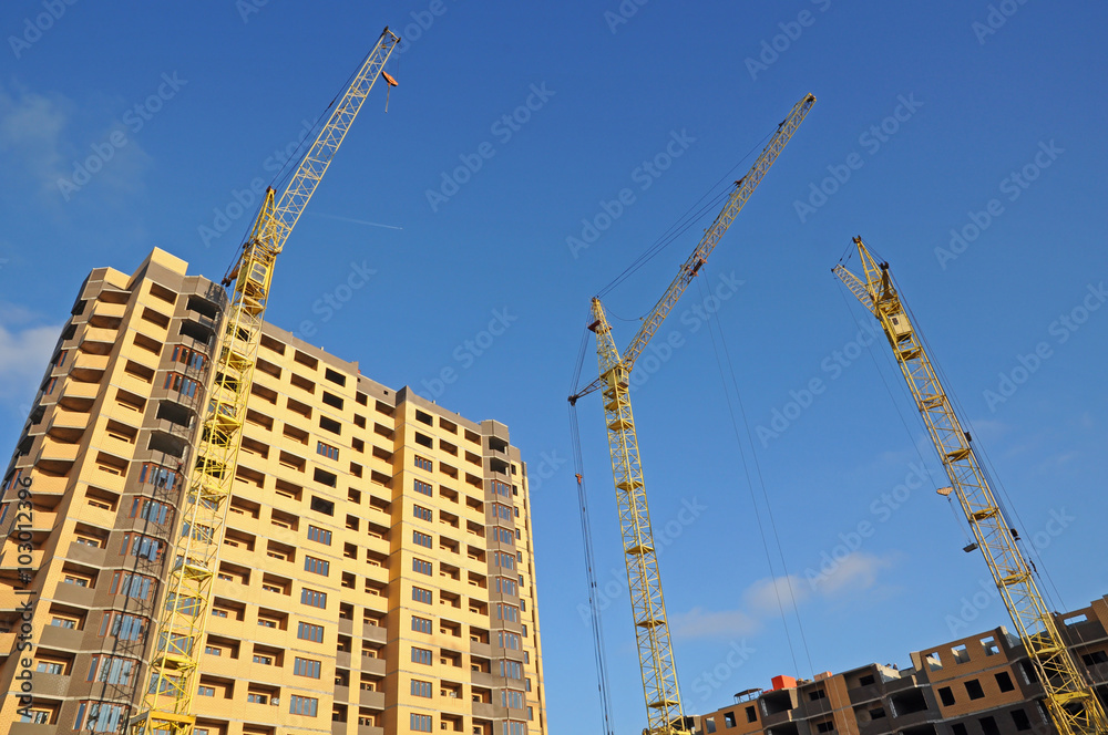 The construction of high-rise buildings