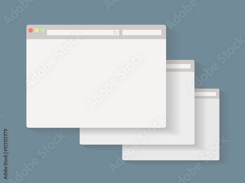 Simple set of browser window.