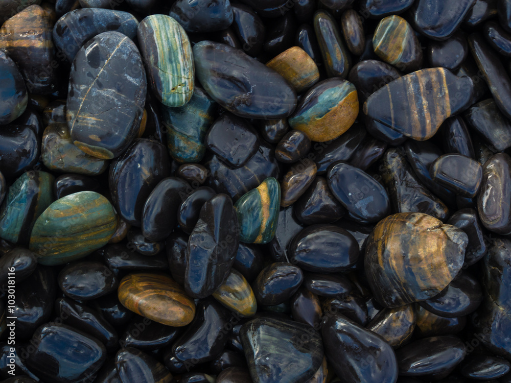 Background of round colored sea pebbles texture Background of round colored sea pebbles texture