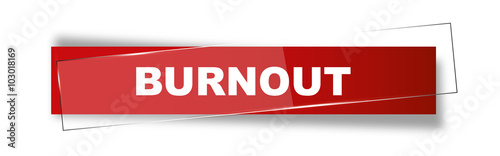 Button | Schild | Burnout