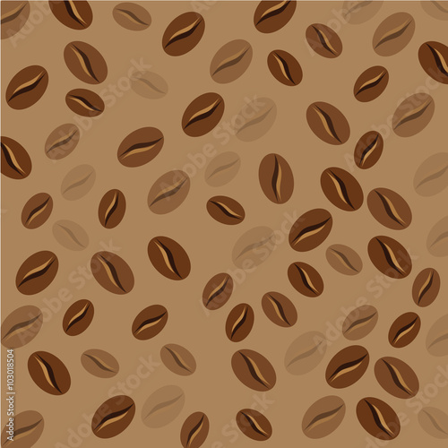 coffee beans in brown