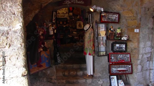 France Cote d'Azur old town Eze