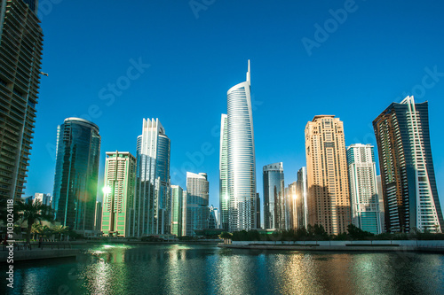 Jumeirah Lakes Towers in Dubai, United Arab Emirates photo
