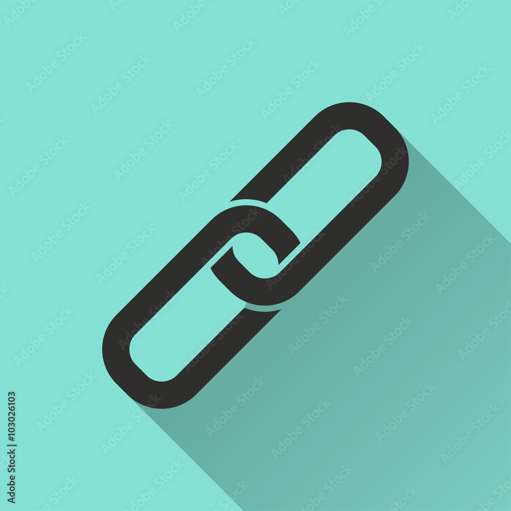 Link - vector icon. Link - vector icon.