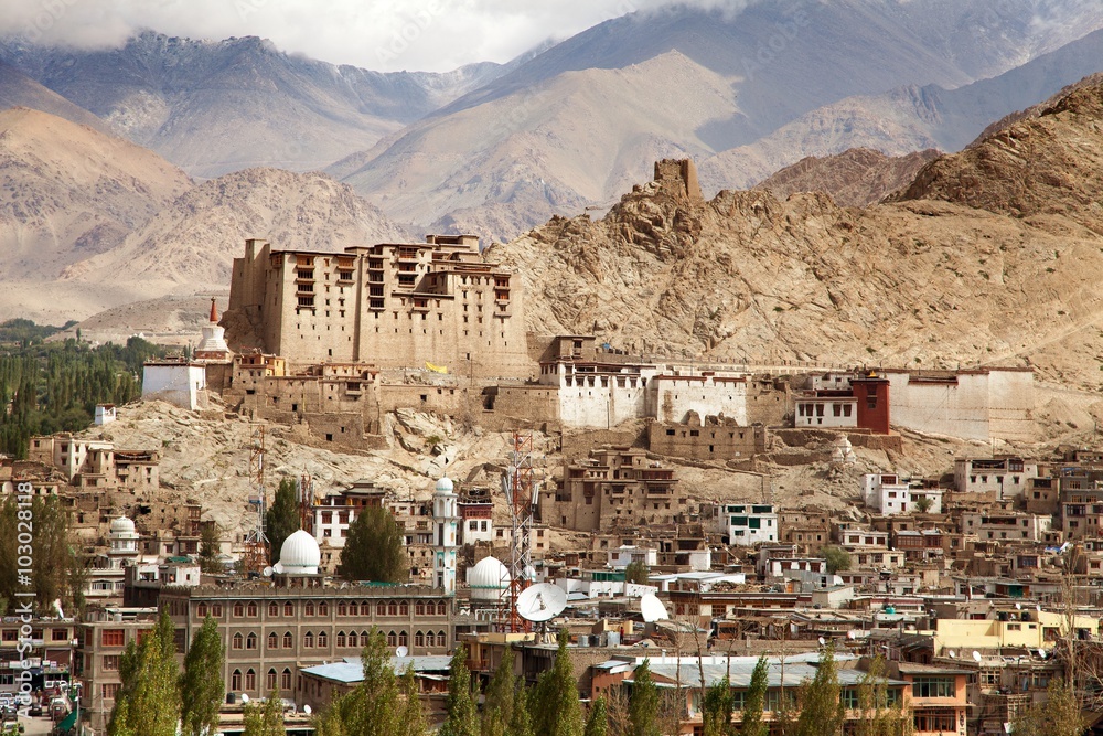 Leh Palace - Ladakh - Jammu and Kashmir - India