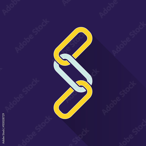 Link  - vector icon.