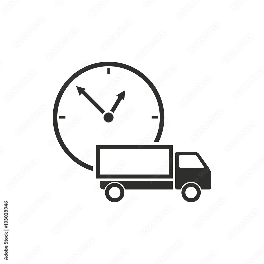 Fast delivery - vector icon. Fast delivery - vector icon.