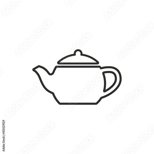Tea - vector icon.